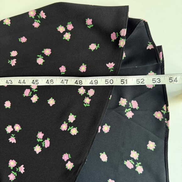 Kate Spade Ditsy Begonia flutter sleeve black floral dress sz 6 - Picture 15 of 15